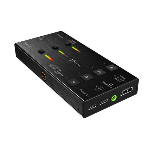 j5create Dual HDMI Video Capture, 2 HDMI till USB-C med Strömförsörjning 60W