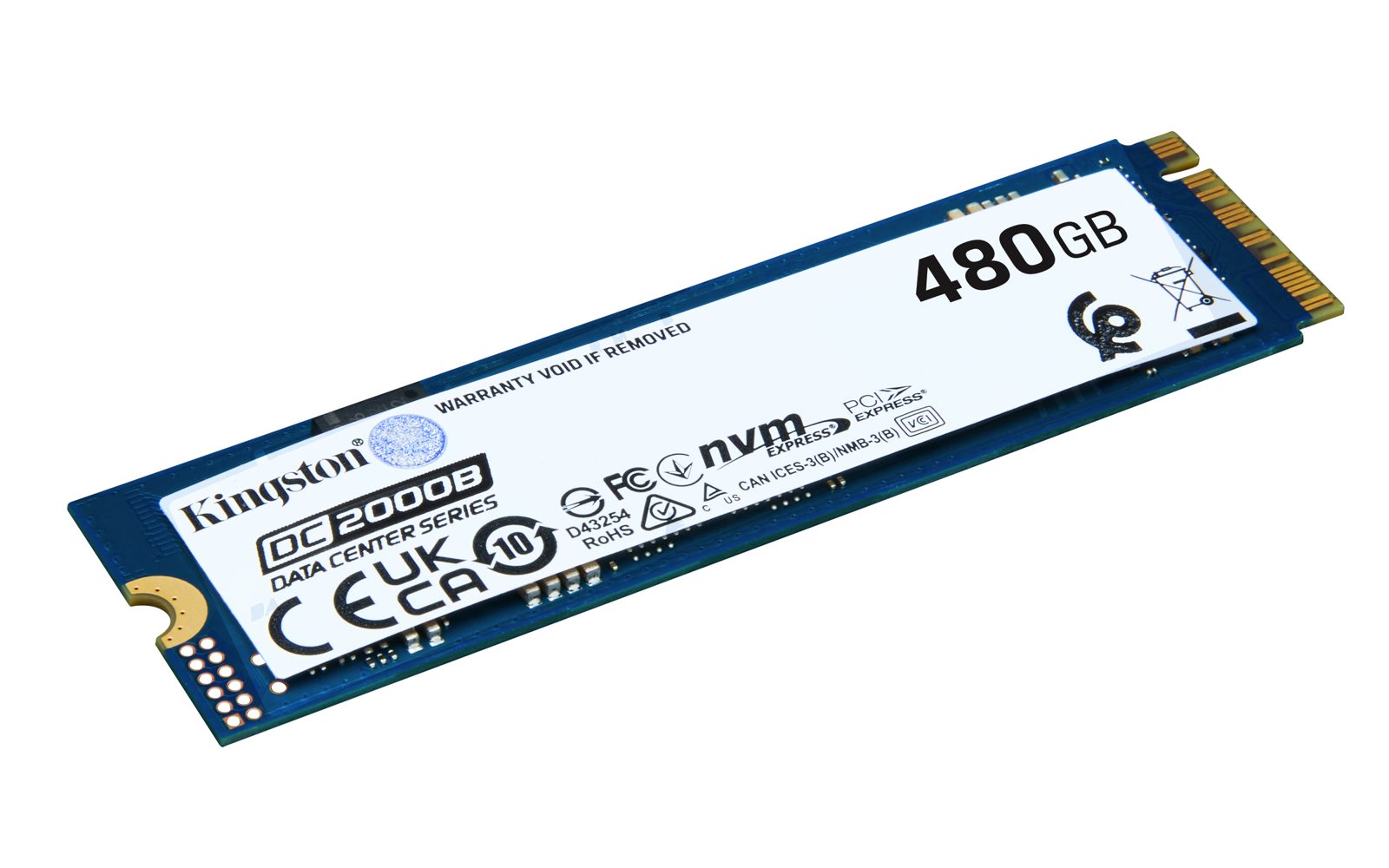 Kingston DC2000B M.2 NVMe Gen 4 480GB Enterprise, bild 4