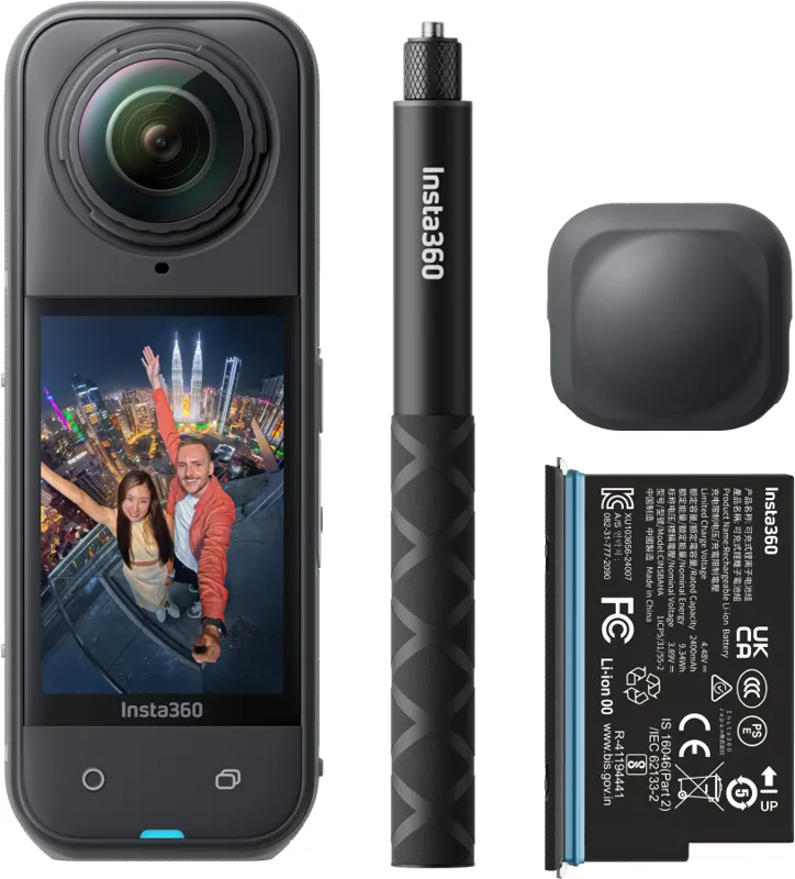 Insta360 X5, 72 Mpixel, 8K@30fps/6K@60fps, WiFi, Bluetooth, bild 4