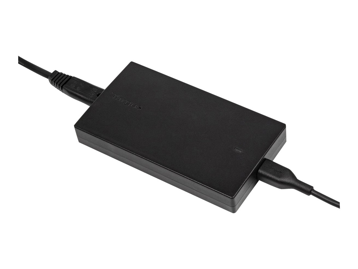Targus - Strömadapter - AC 100-240 V - 90 Watt - utgångskontakter: 2 - Europa - svart - B2B