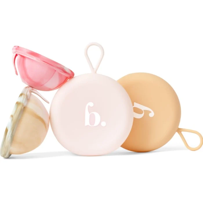 Bodyotics ComfyDisc Reusable Menstrual Discs S & L Beige/Pink 2 pcs Beige/Pink 2 pcs