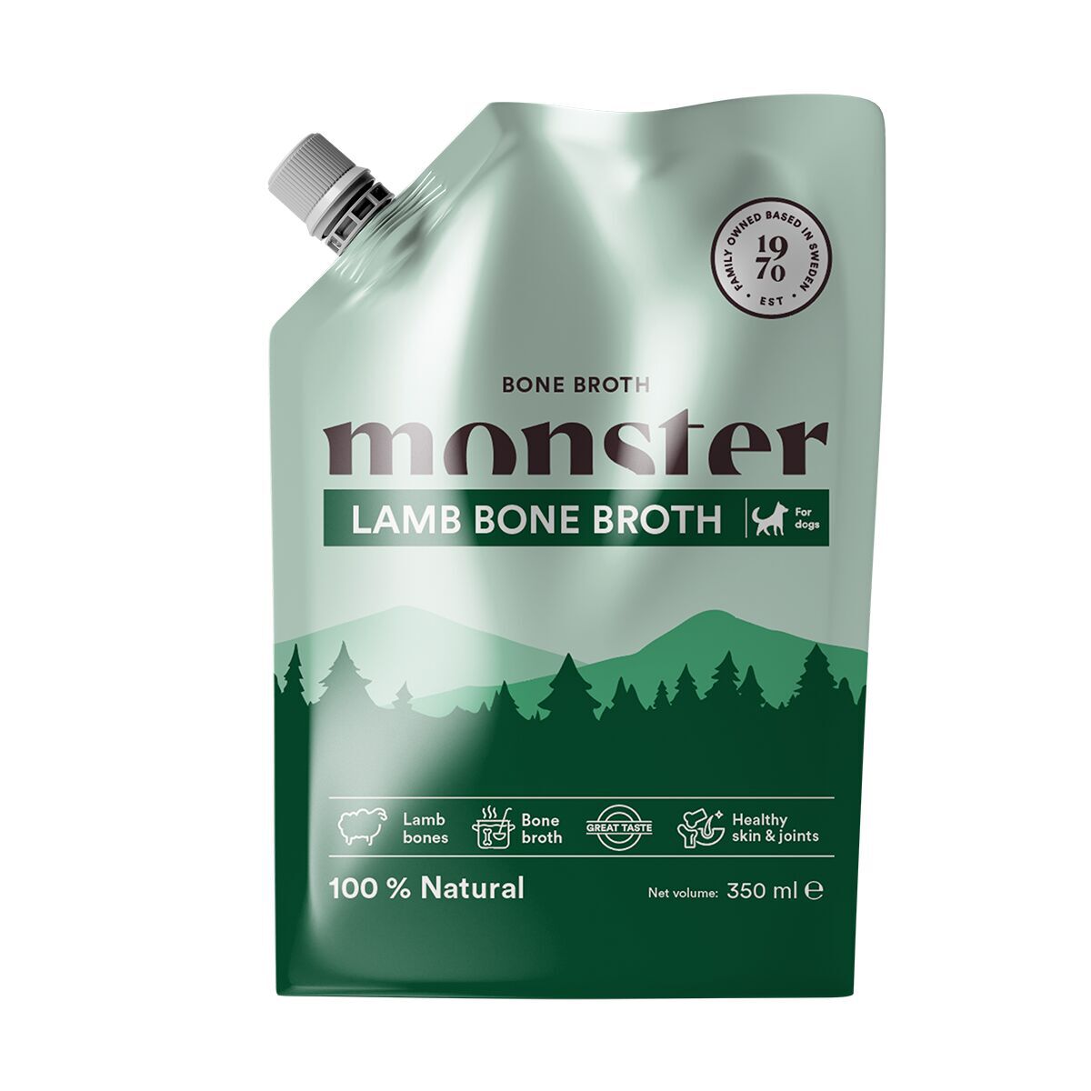 Monster Bone Broth Lamb 350ml