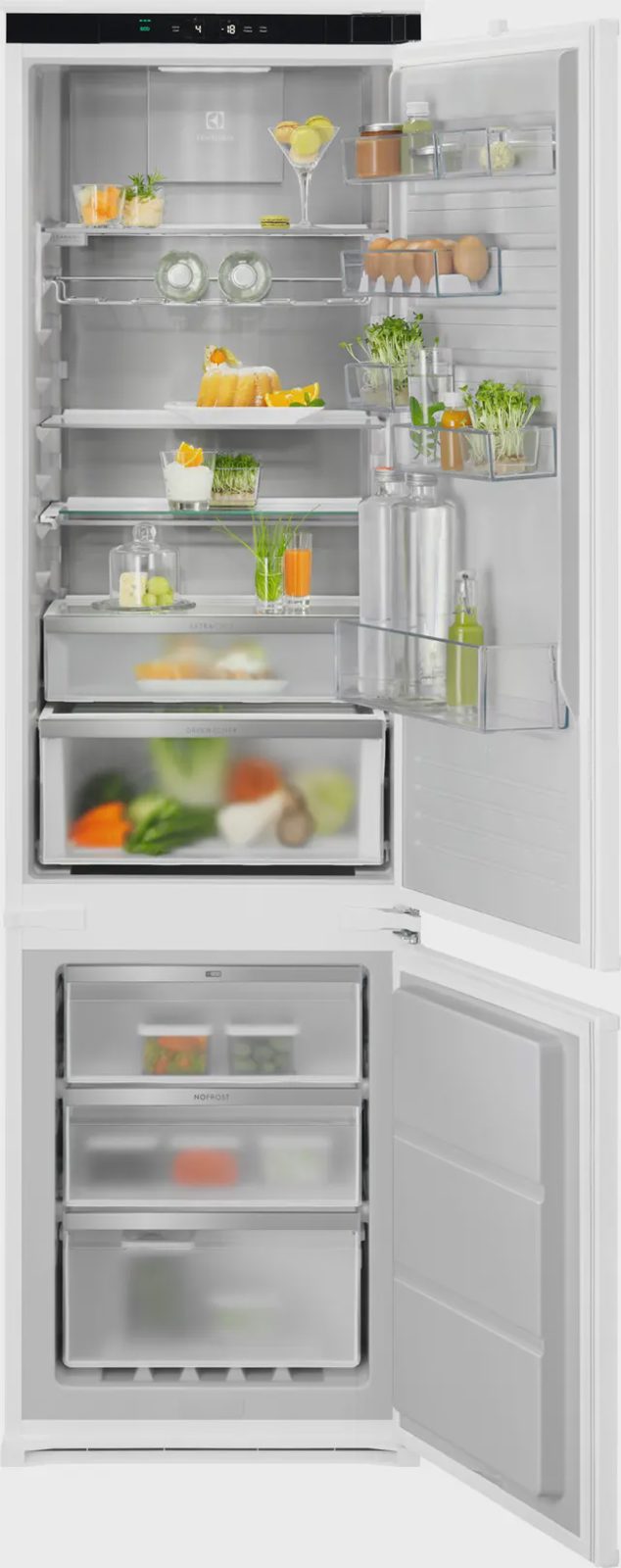 Electrolux Serie 800 Kombiskåp ENC8MD19S (integrerat), bild 2