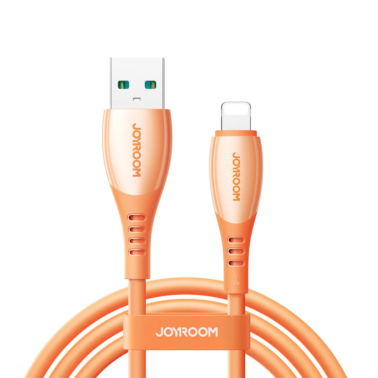 Joyroom S-A59 snabbladdningskabel USB-A till Lightning 1,2m – orange