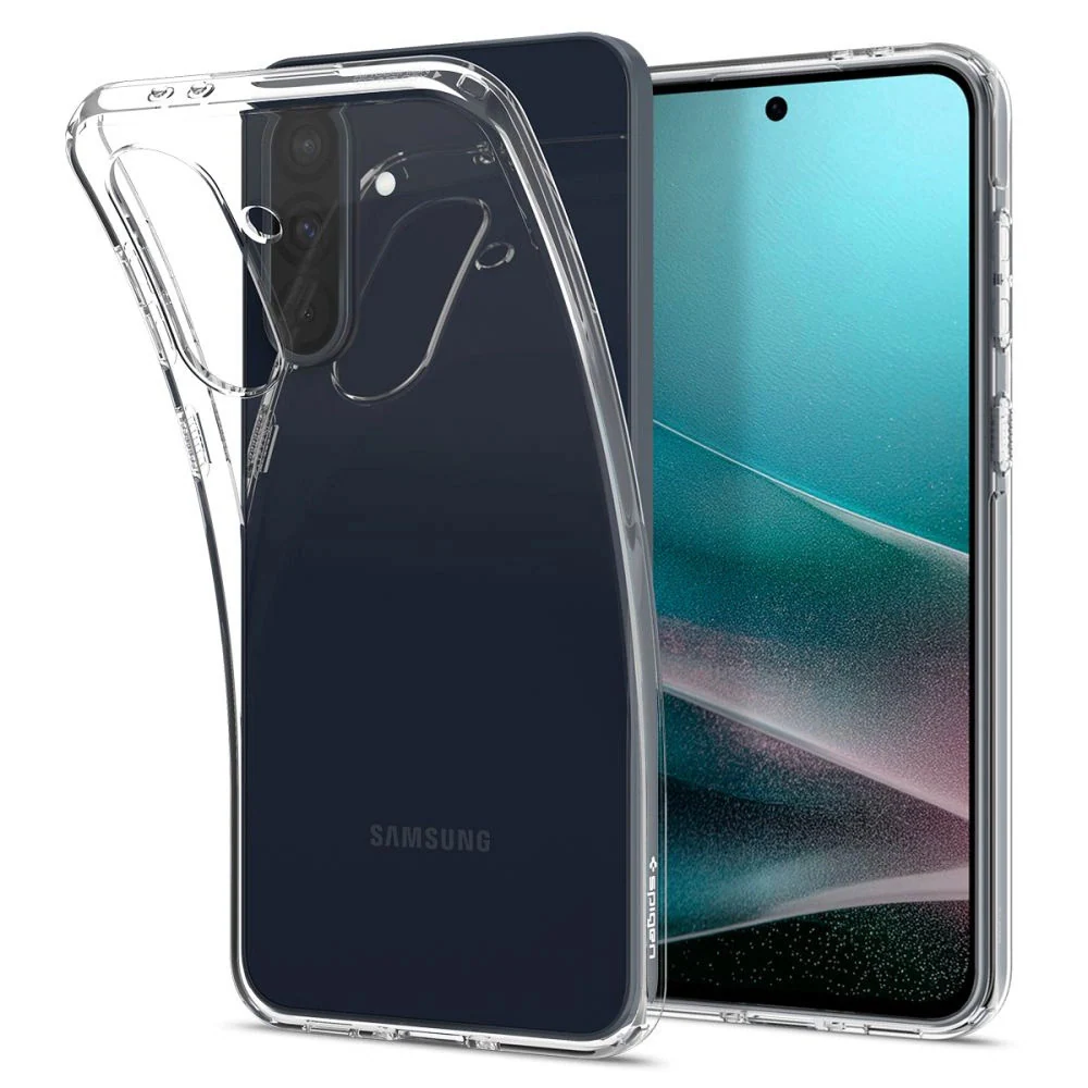 Spigen Liquid Crystal - Baksidesskydd för mobiltelefon - termoplastisk polyuretan (TPU) - CrystalClear - för Samsung Galaxy A36