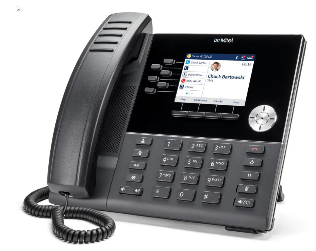 Mitel 6920w SIP-telefon (Open SIP)