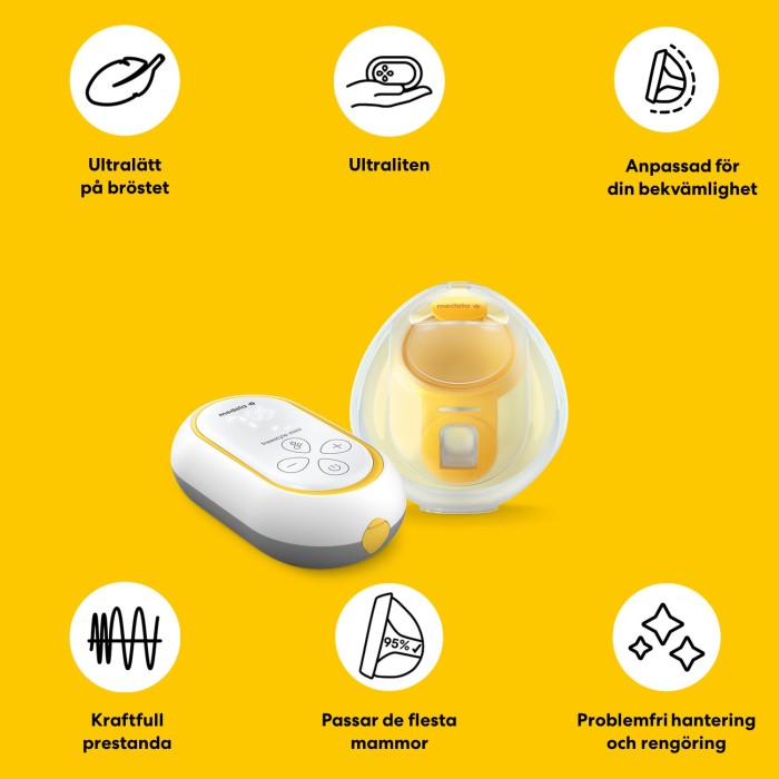 Medela Freestyle Mini Hands-free enkelbröstpump, 1 st, bild 3
