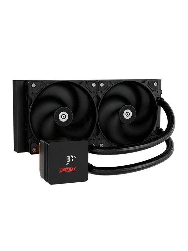 Enermax LIQMAX IV 240mm Black LCD - CPU Vattenkylare