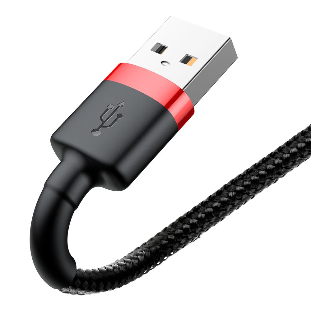 Baseus CALKLF-A19, 0,5 m, USB A, Lightning, Hanstik, Svart, bild 3