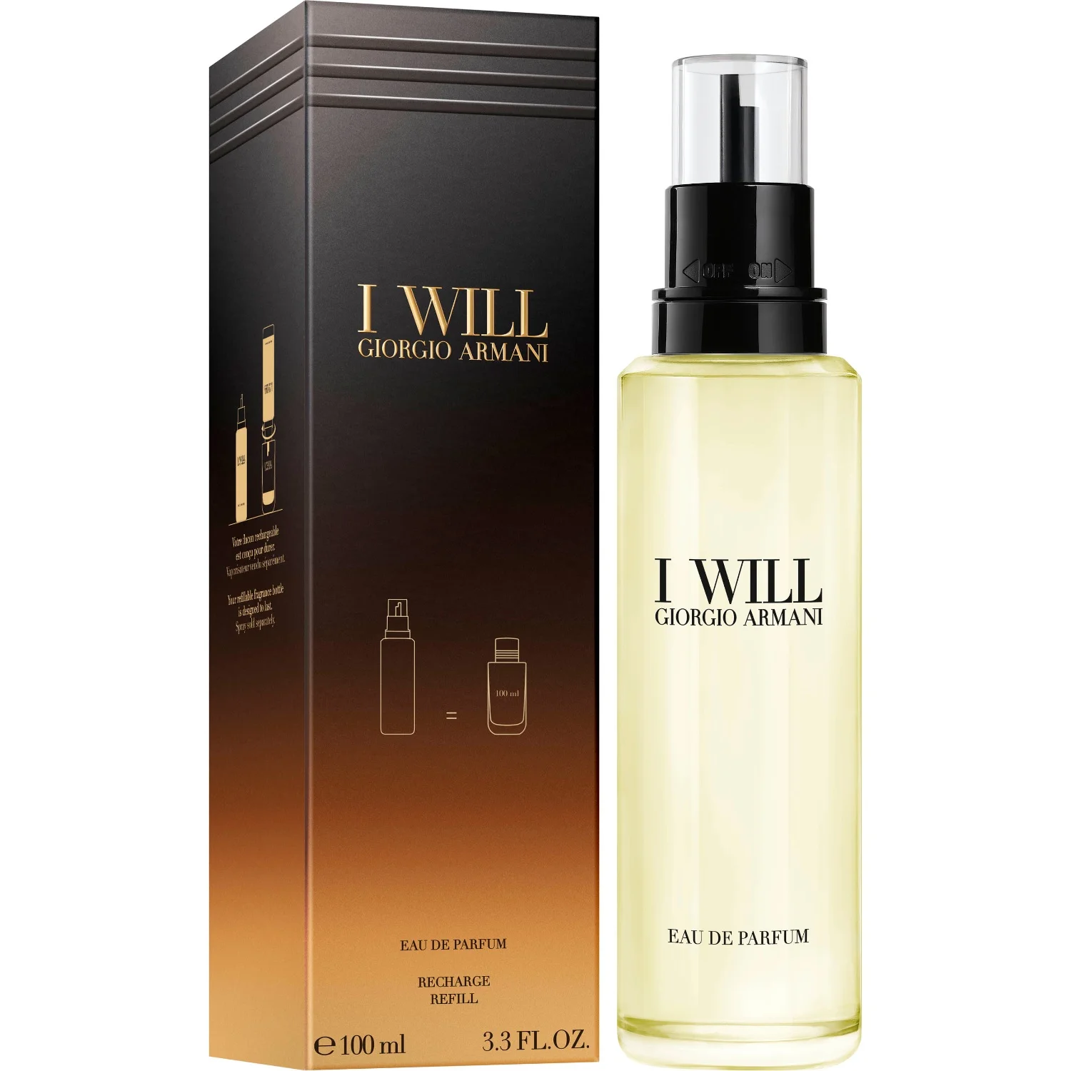Armani I Will Eau de Parfum 100 ml Refill, bild 2