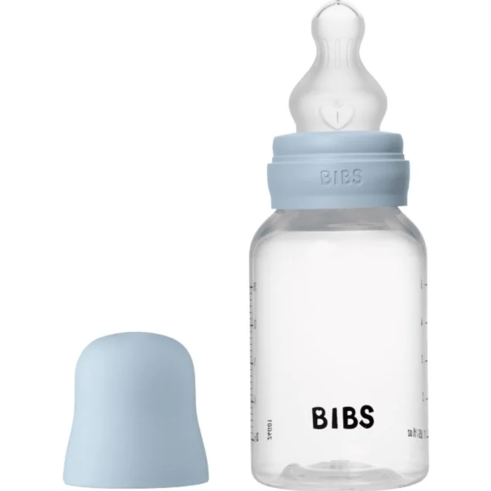 BIBS Baby Bottle 150ml Silicon Blue, 1 st