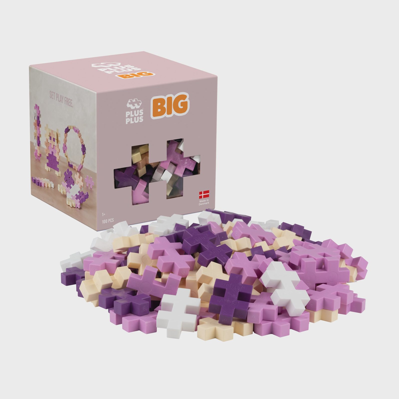 Plus-Plus - BIG Bloom Färgmix 100 stk