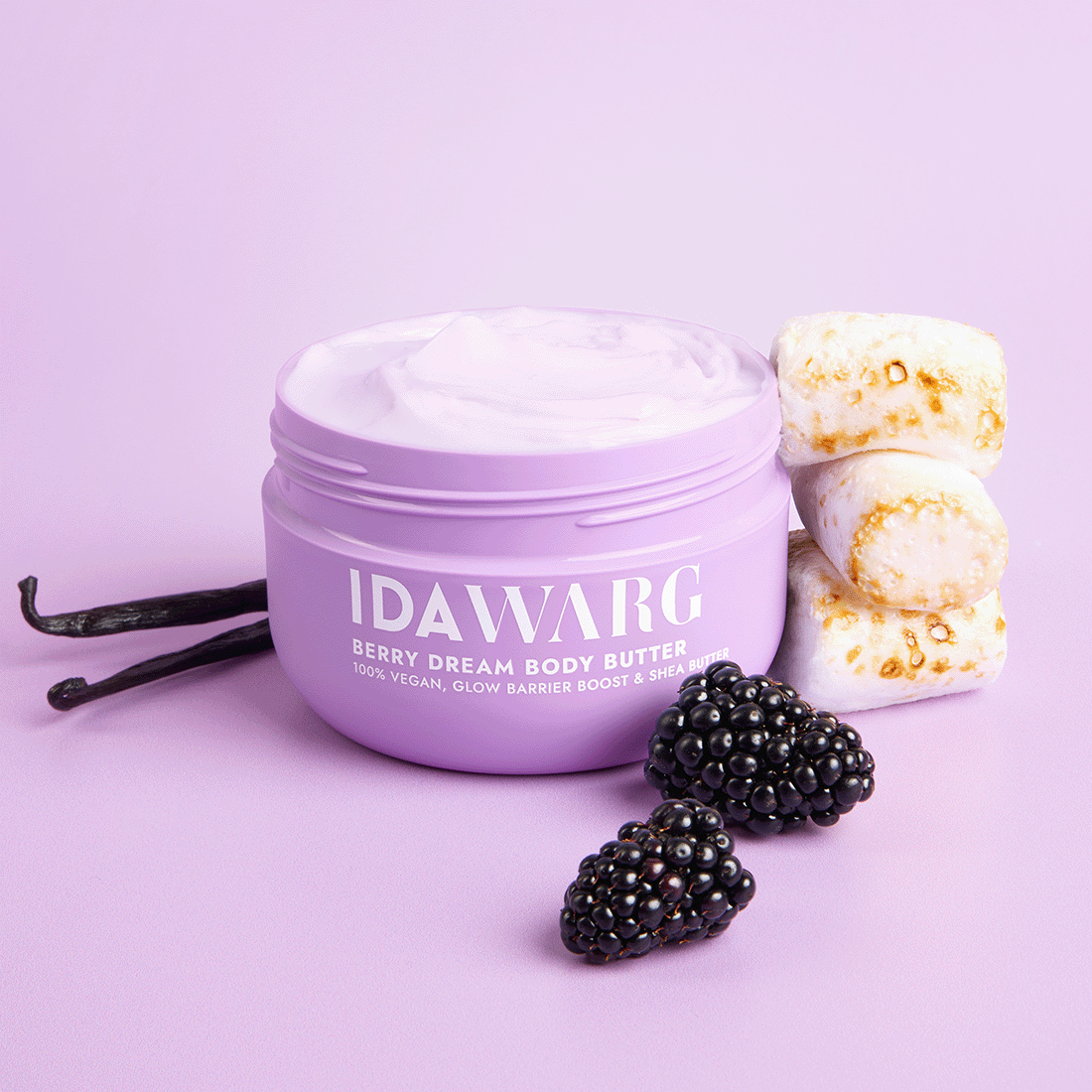 IDA WARG Beauty Berry Dream Body Butter 250 ml, bild 2