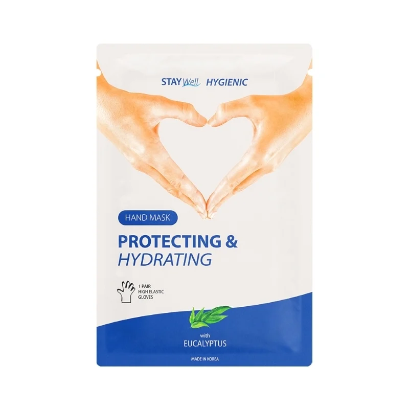 Stay Well Protecting & Hydrating Hand Mask Eucalyptus 1pcs 1 pcs