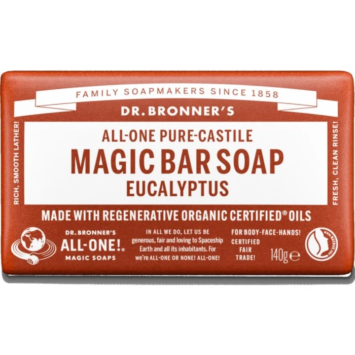Dr. Bronner's Bar Soap Eucalyptus Eucalyptus