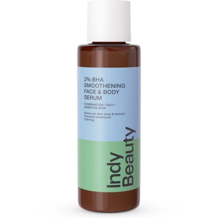 Indy Beauty BHA 2% Smoothening Face & Body Serum 100 ml, bild 2