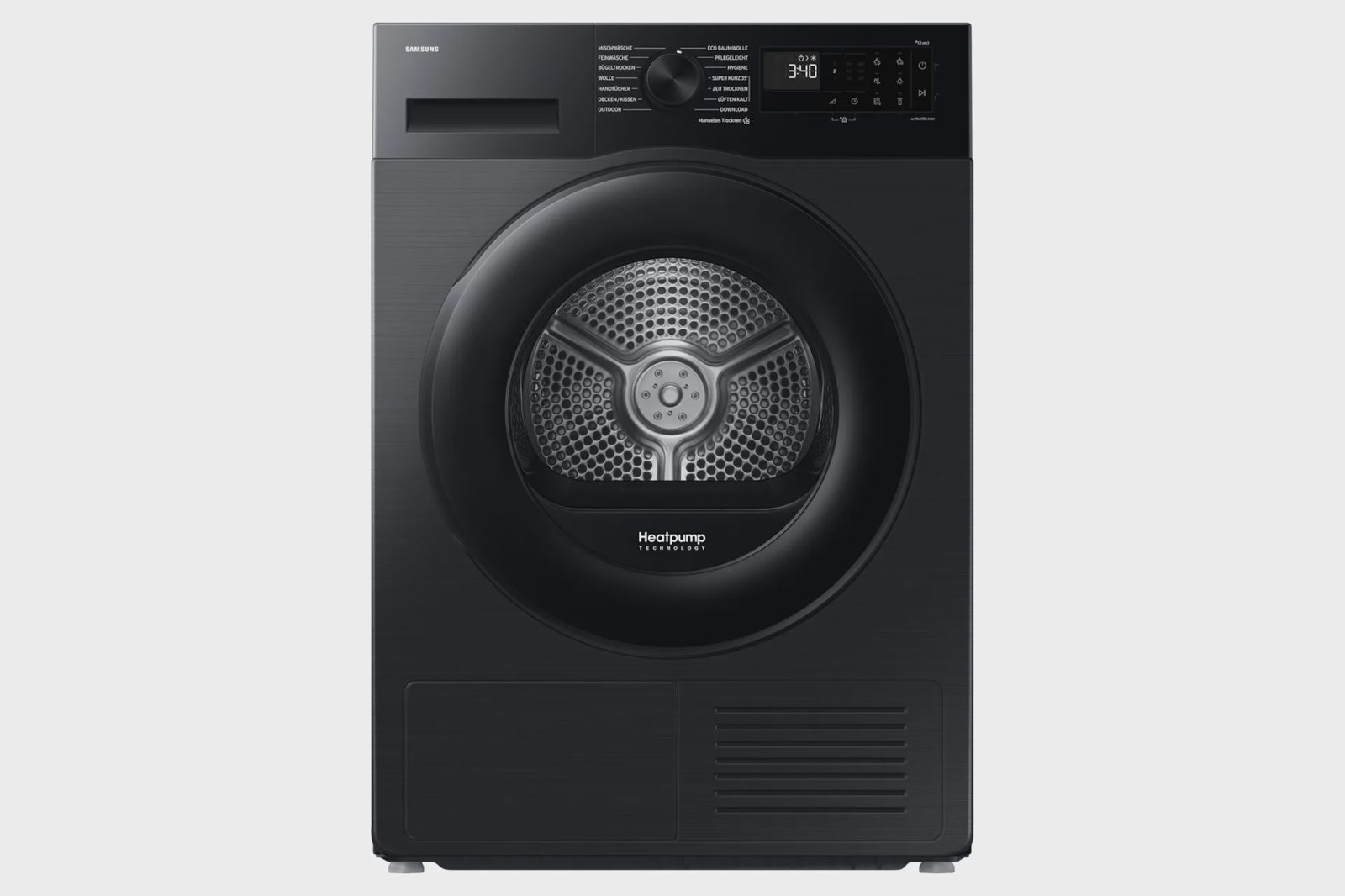 Samsung DV5000D värmepumpstumlare 9 kg DV90DG52A0AB, energiklass C, svart