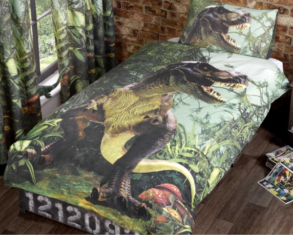 T Rex dinosaur sängkläder