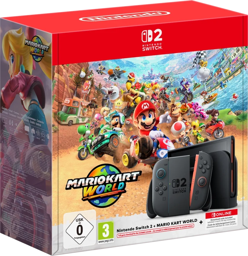Nintendo Switch 2-konsol - Mario Kart World-paket