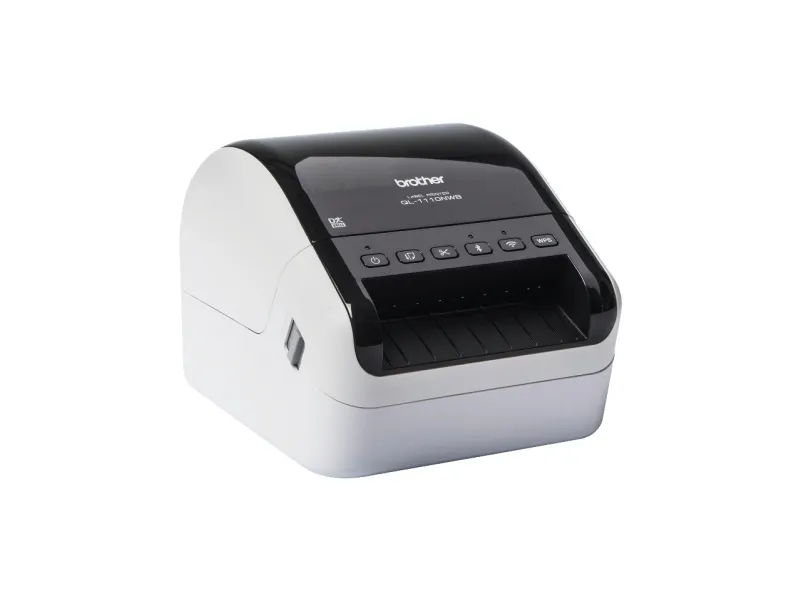 Brother QL-1110NWBC, 300x300 dpi, direkttermo, 102mm rulle, USB/LAN/WiFi/Bluetooth