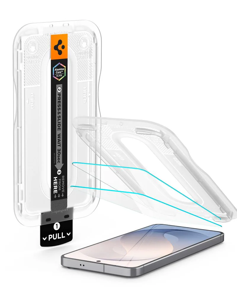 Spigen Glas.tR EZ Fit Pro AC härdat glas till Samsung Galaxy S26 FE, bild 3