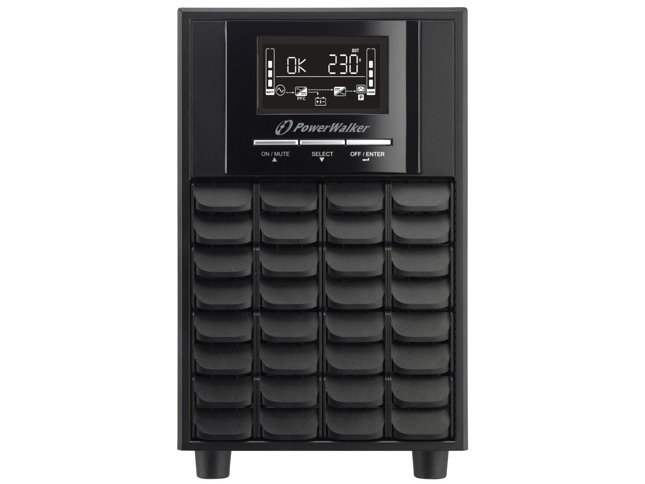 PowerWalker VI 1100 CW, Linjeinteraktiv, 1,1 kVA, 770 W, Sinus, 162 V, 290 V