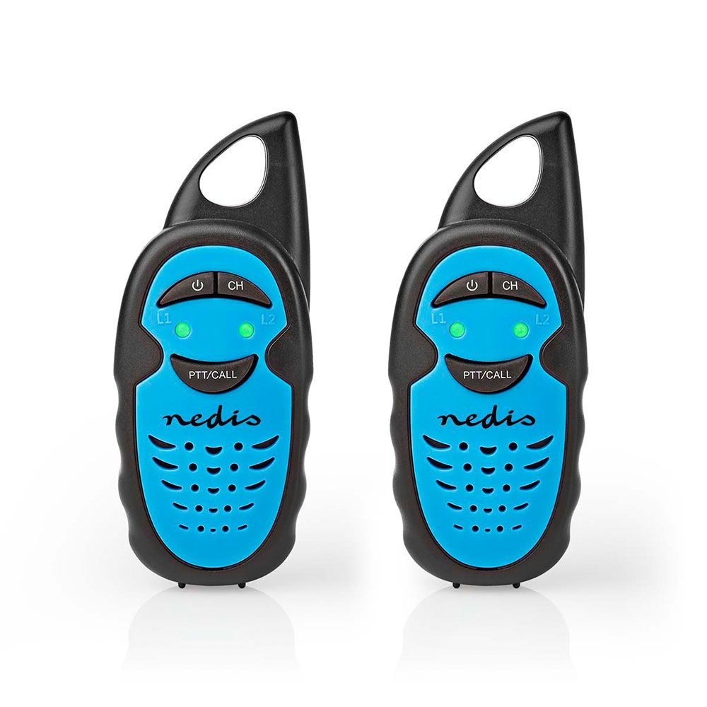 Nedis WLTK0300BU Walkie-Talkie Set