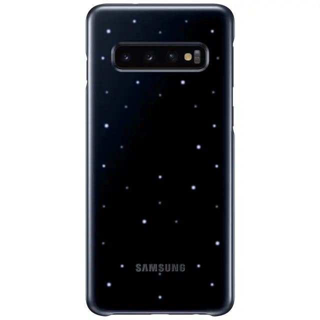 Samsung Galaxy S10 LED fodral (svart)