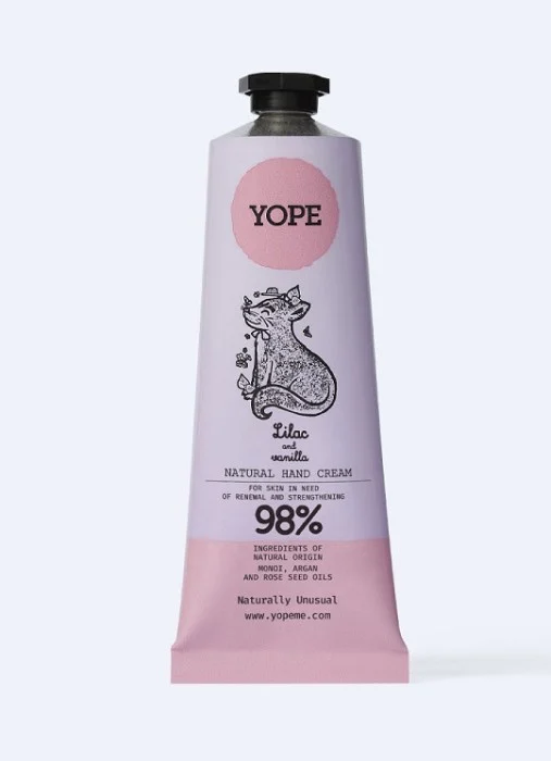 YOPE Botanical Hand Cream Lilac and Vanilla 50 ml