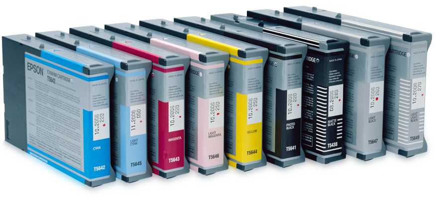 Epson Stylus 7800/7880/9800/9880 Ljus Cyan (T6025), 110 ml, bild 2