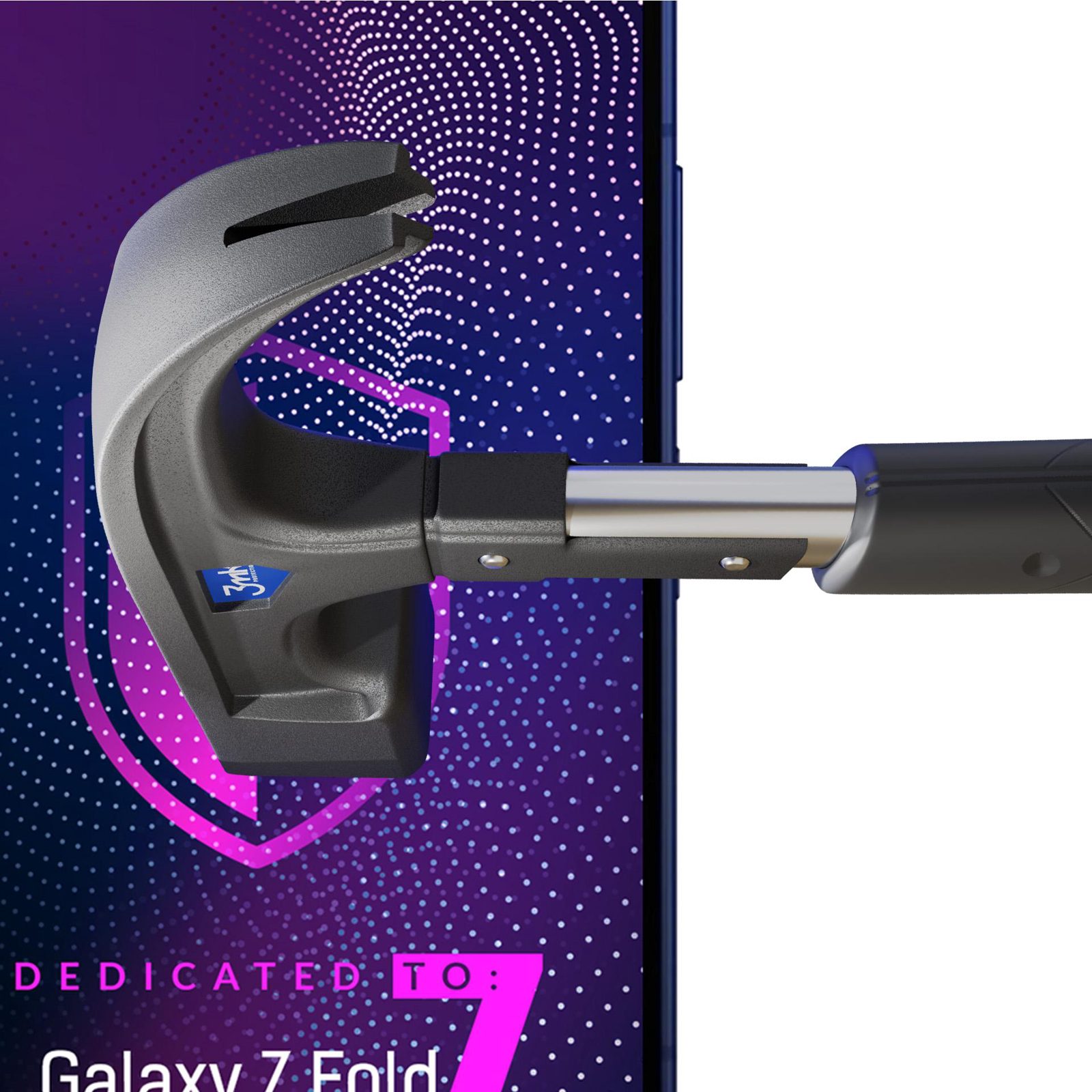 3mk SilverProtection+ Folded Edition skyddsfilm för Samsung Galaxy Z Fold 7, bild 2