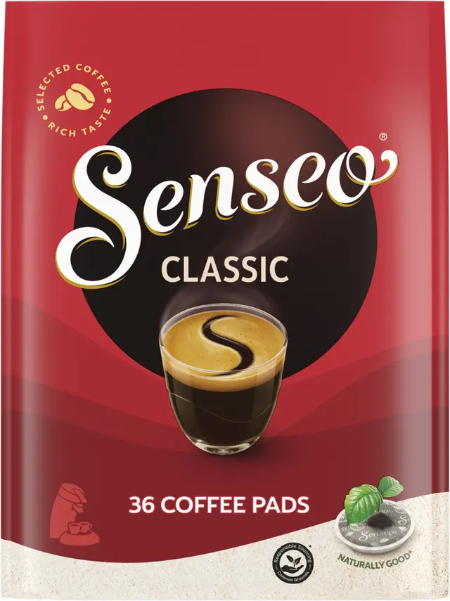 Senseo Classic kaffepads, 36 st