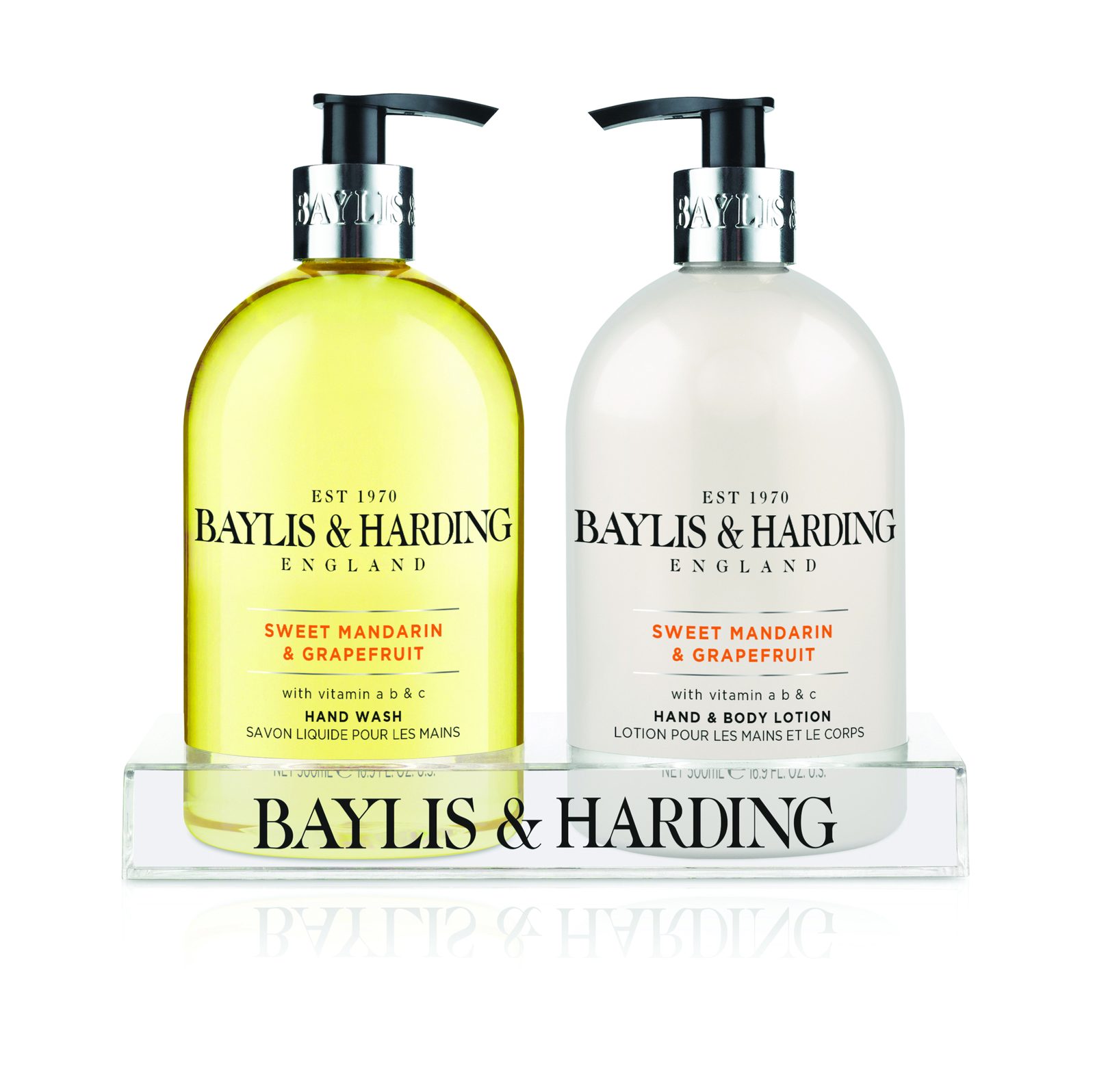 Baylis & Harding Hand Wash Duo Sweet Mandarin & Grapefruit 2 pcs