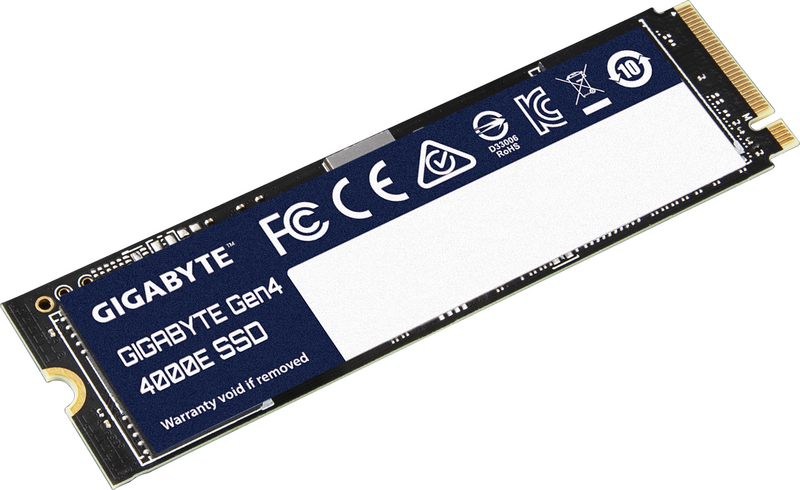 Gigabyte Gen4 4000E - SSD - 1 TB - inbyggd - M.2 2280 - PCIe 4.0 x4 (NVMe), bild 2
