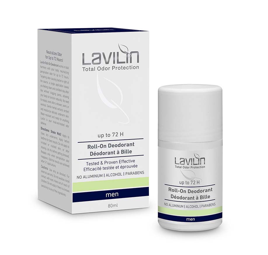 Lavilin Roll-on Deodorant 72h Men Probiotic 80 ml