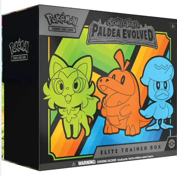 Pokemon Paldea Evolved Elite Trainer