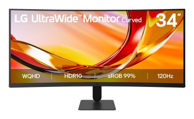 LG UltraWide 34U601B 34'' UWQHD/VA/120Hz/5ms skärm, bild 2