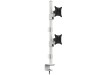 Multibrackets M VESA Deskmount Officeline Dual Vertical Vit, bild 2