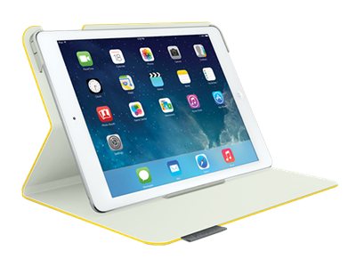 Logitech Folio Protective Case - Beskyttande väska till surfplatta - solskydd - för Apple iPad Air (1. Generation)