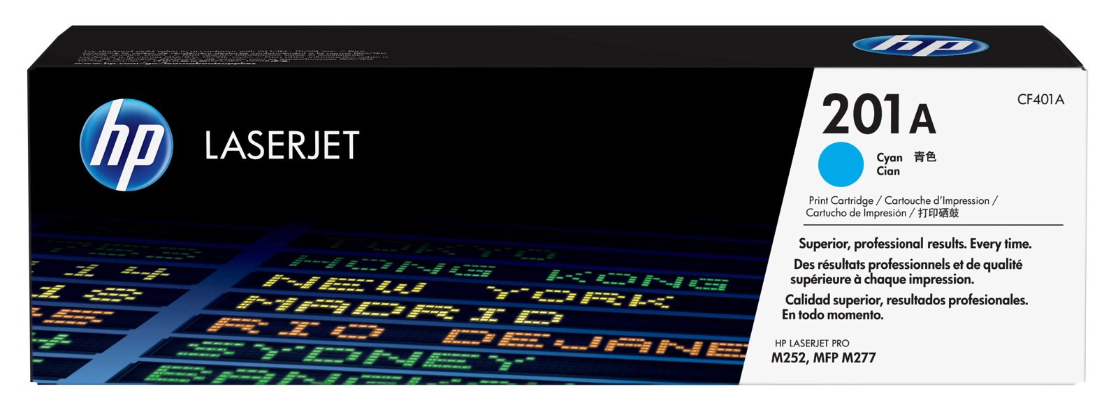 HP 201A, cyan toner cartridge, bild 3