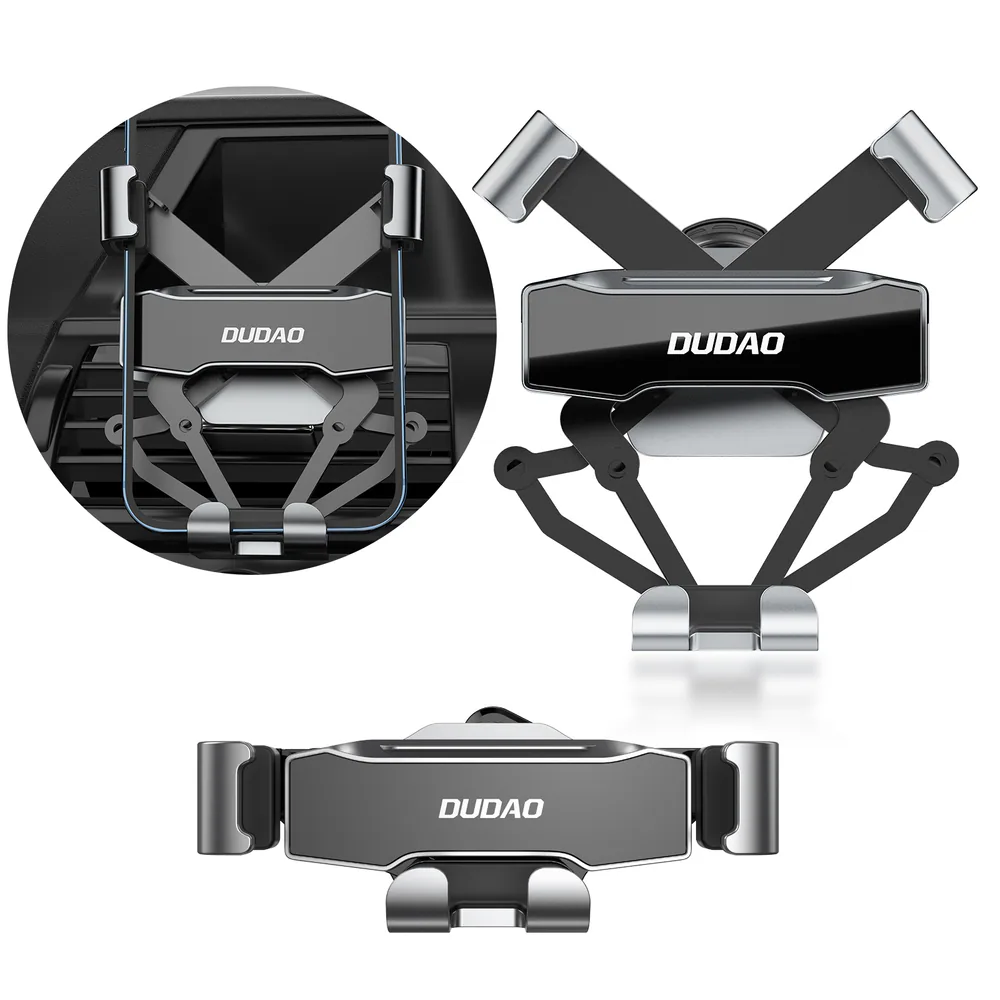 Dudao Gravity Car Smartphone Holder Svart (F11Pro)