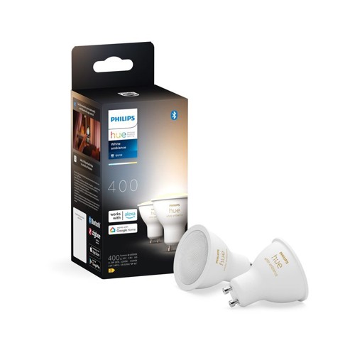 Philips Hue WA smart lampa 4.2W GU10 2 st
