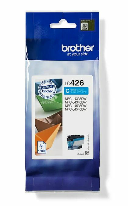 Brother LC-426C, cyan bläckpatron, bild 2