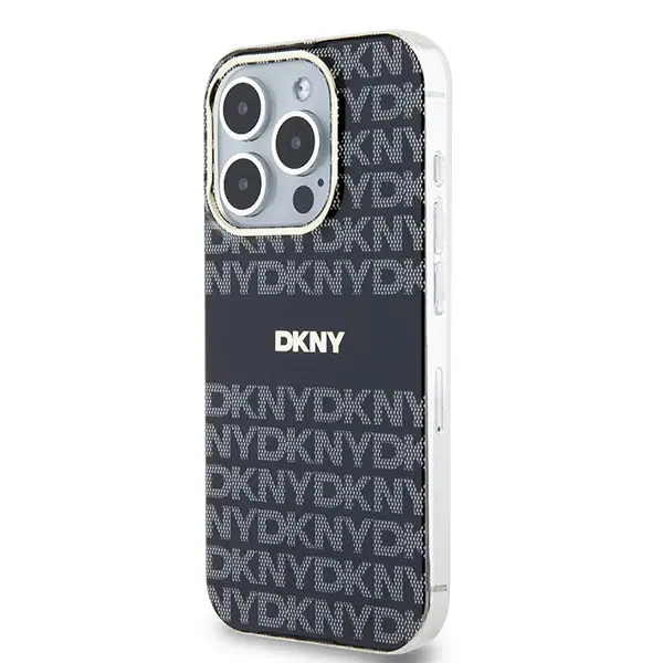 DKNY IML Mono & Stripe MagSafe-fodral för iPhone 15 Pro Max - svart, bild 2