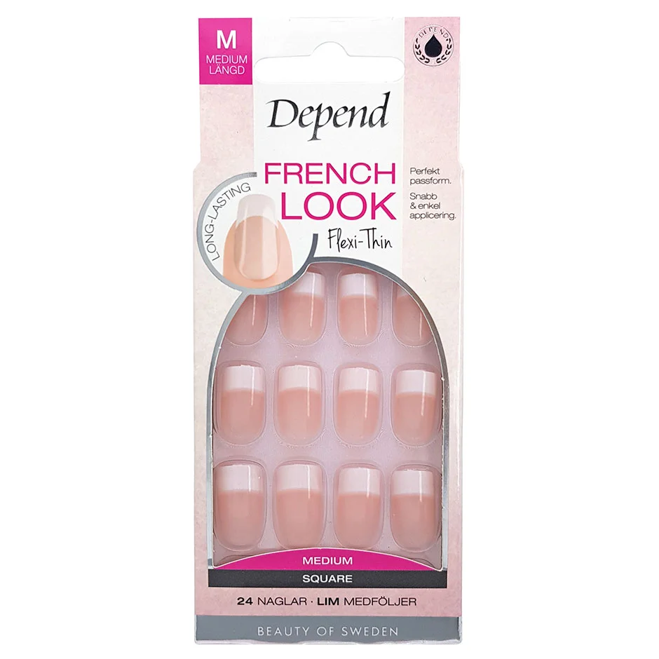 Depend French Look French Look Medium Square Pink French Look Medium Square Pink