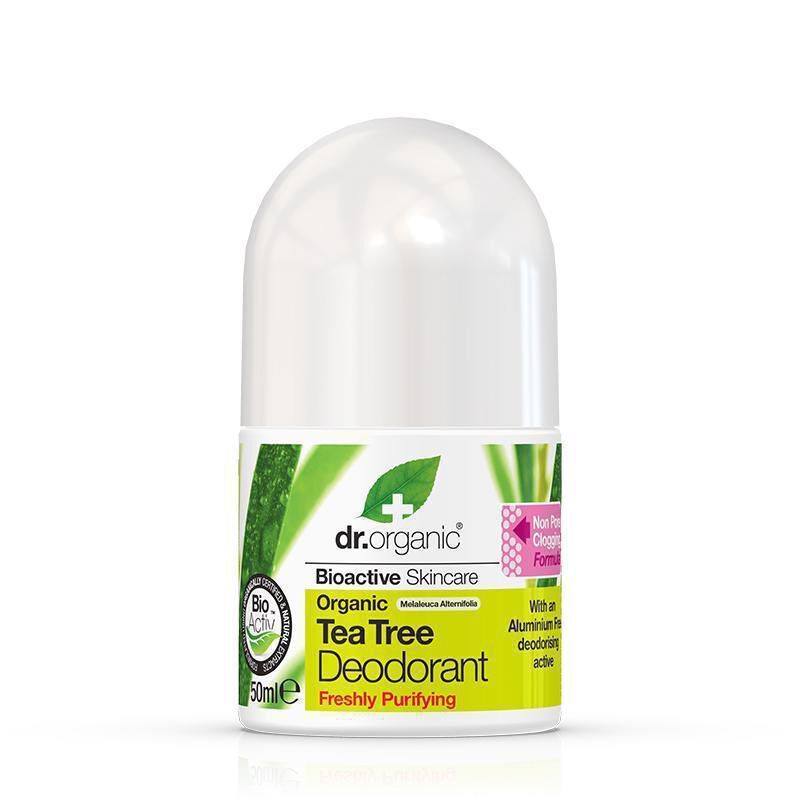 Dr Organic Tea Tree Deodorant 50 ml, bild 3