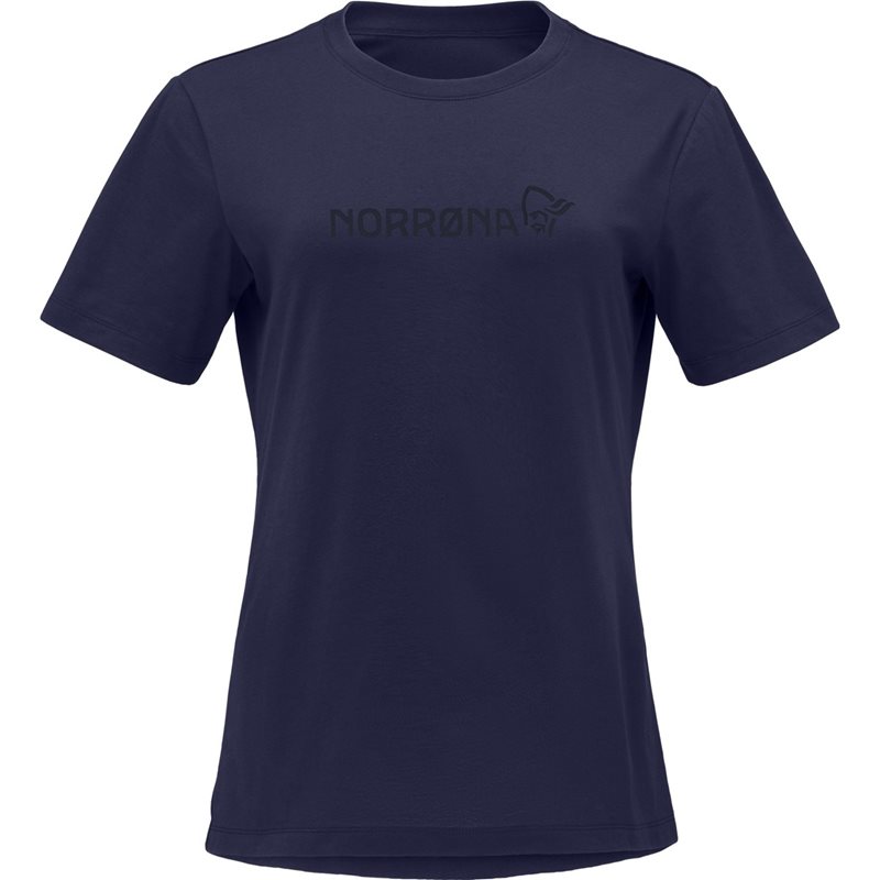 Norrøna /29 Cotton Norrøna Viking T-Shirt W´s Indigo Night Blue - S