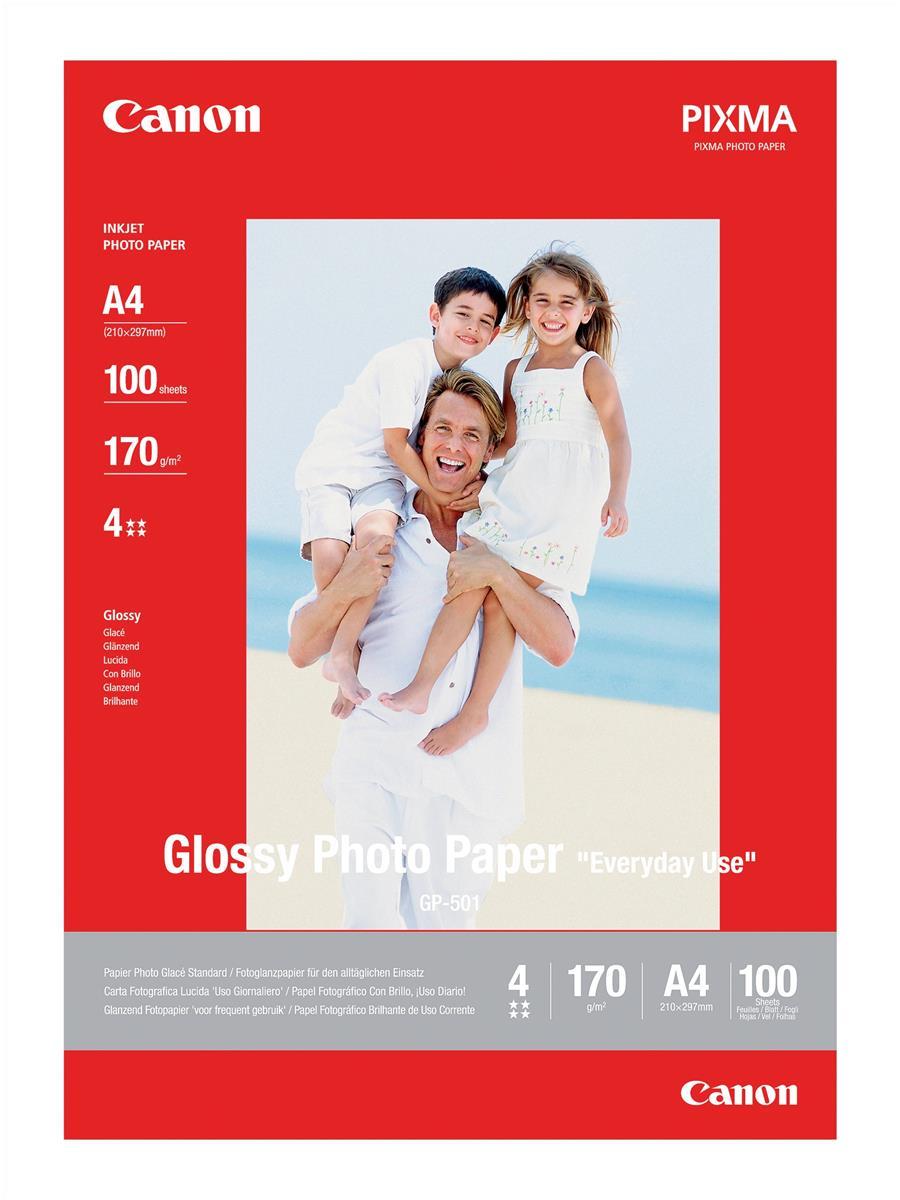 Canon Gp-501 Glossy Fotopapper A4 (100 ark), bild 4