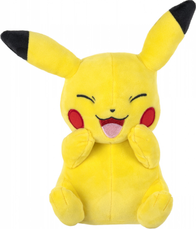 Jazwares Pokemon Happy Pikachu Plush ~20cm