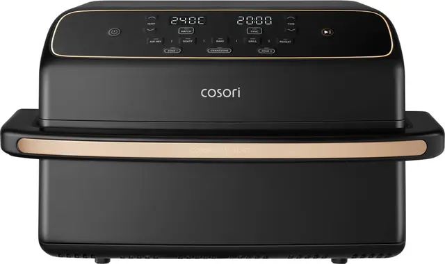 Cosori Dual Blaze Twinfry Kompakt luftfritös CAF-TF801-CEUR (grå)